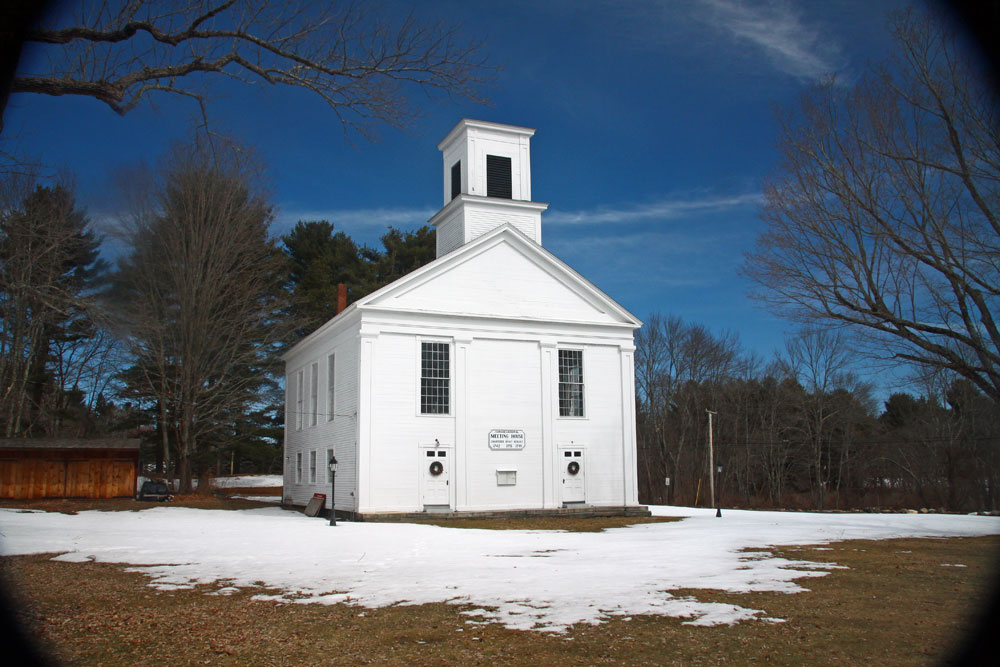 Photo of historic Meeting House